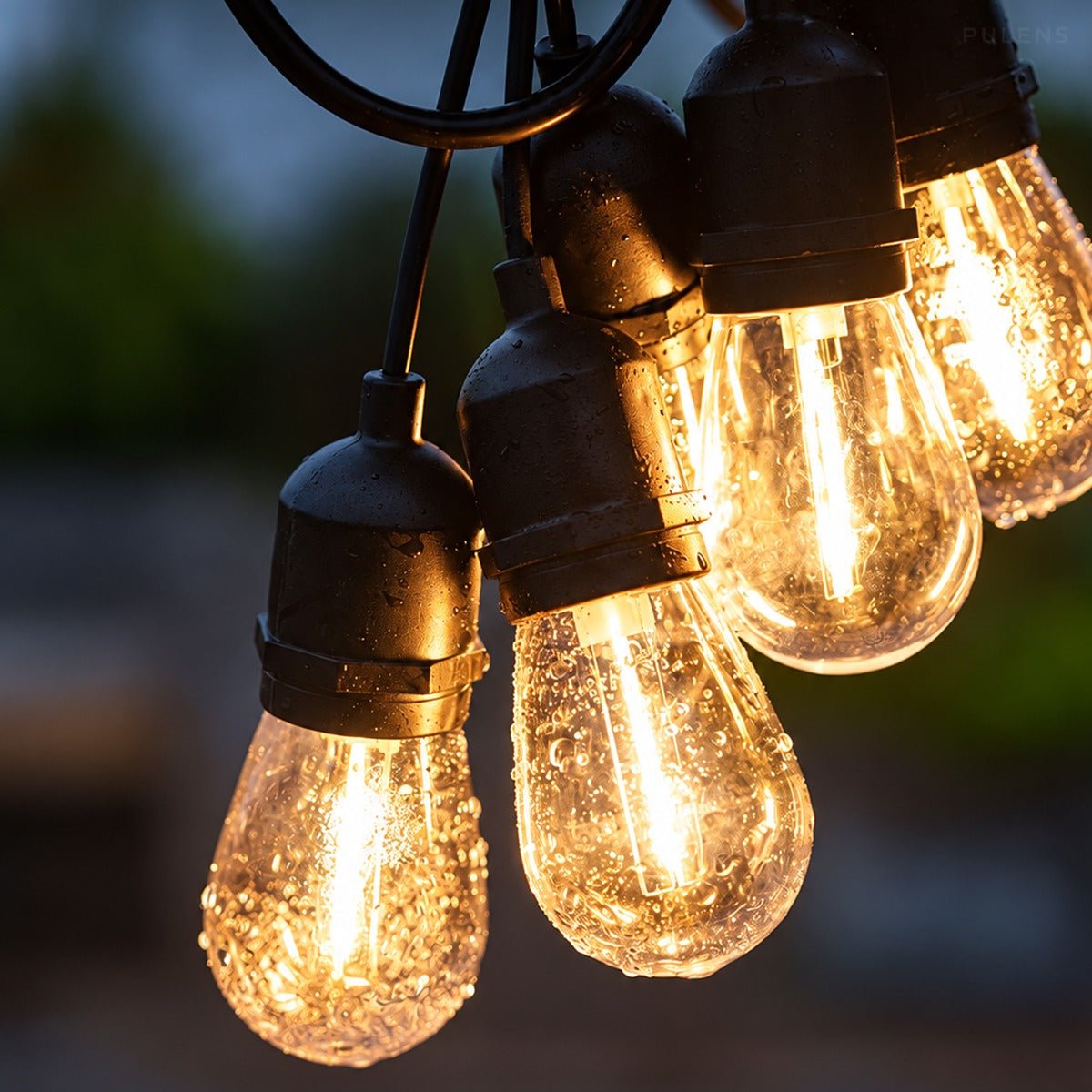 Waterproof Edison Bulb LED Outdoor String Lights - Pulens