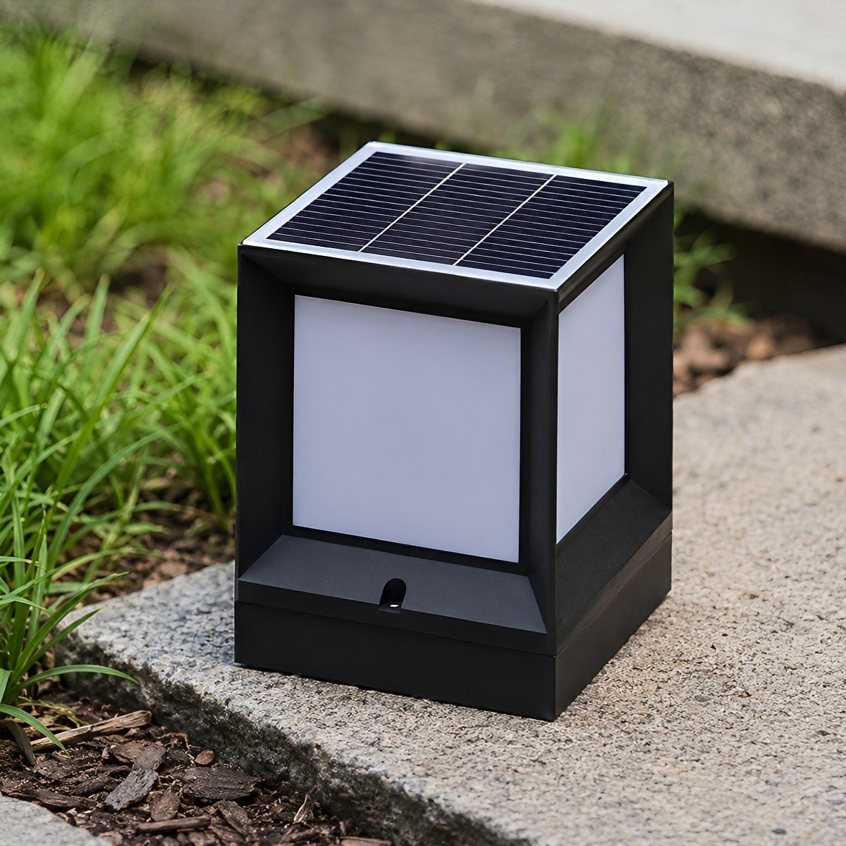 Waterproof Modern Square LED Outdoor Post Light - Pulens