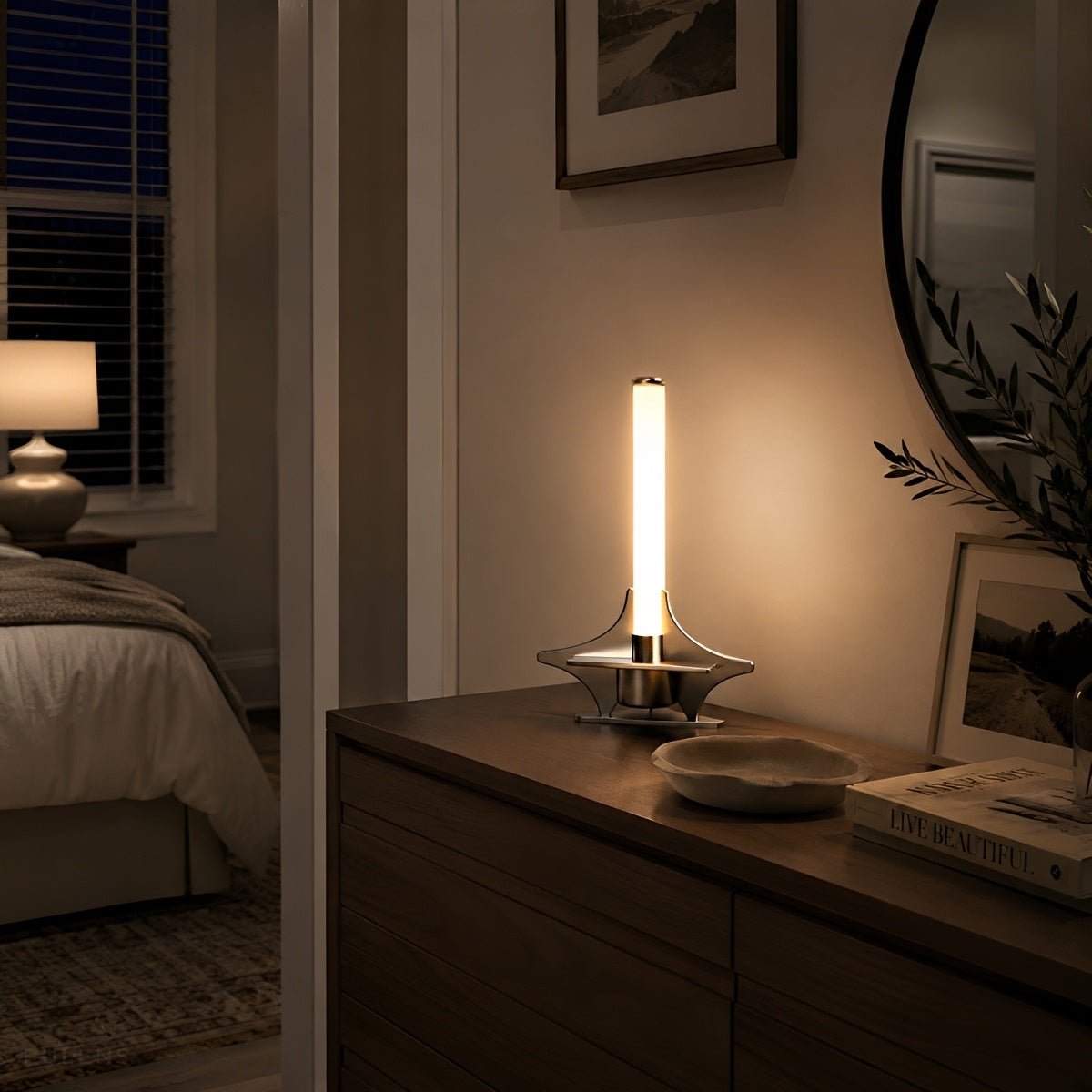 Modern Minimalist Metal Punk Geometric LED Wall Ambient Lights - Pulens