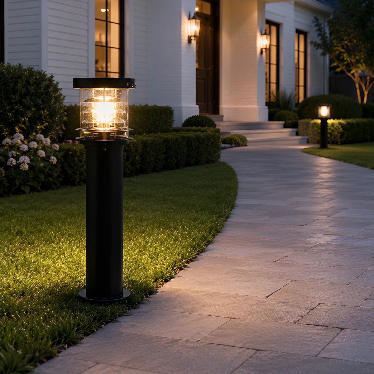 Waterproof Pagoda LED Outdoor Bollard Path Light - Pulens