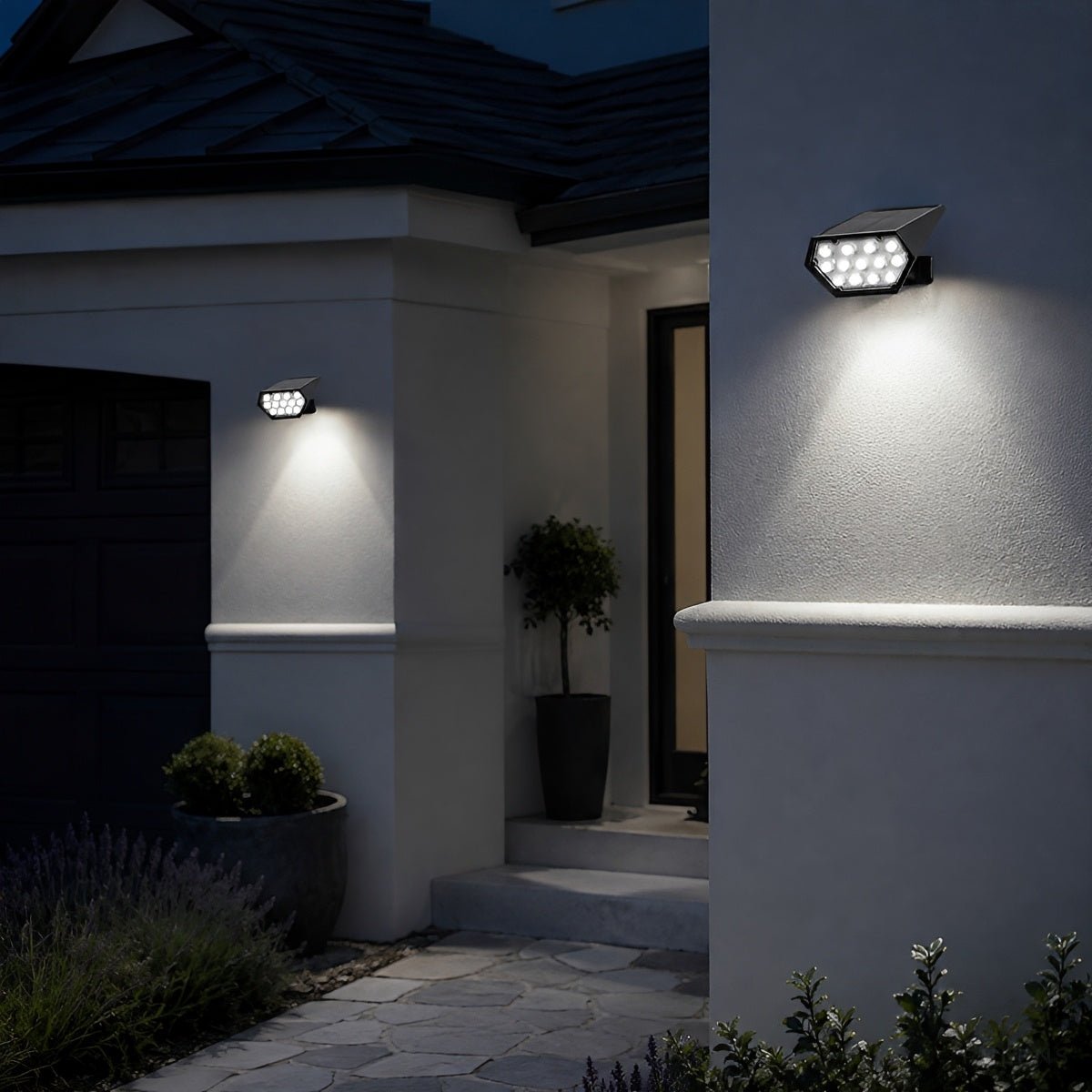 Waterproof Modern Solar LED Tree Spotlight Landscape Lighting - Pulens