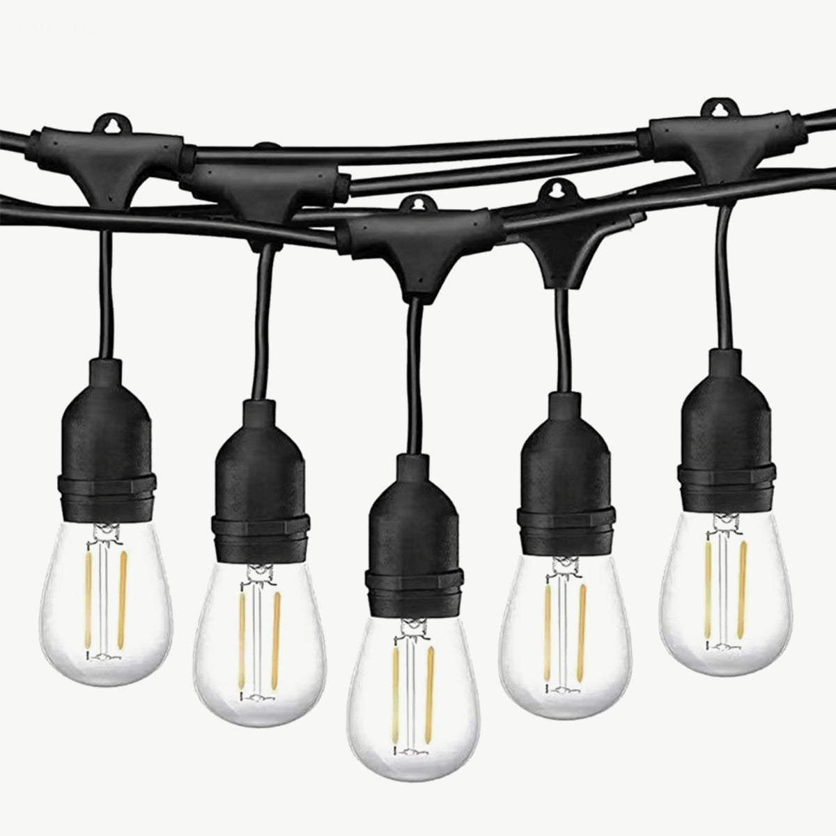 Waterproof Edison Bulb LED Outdoor String Lights - Pulens