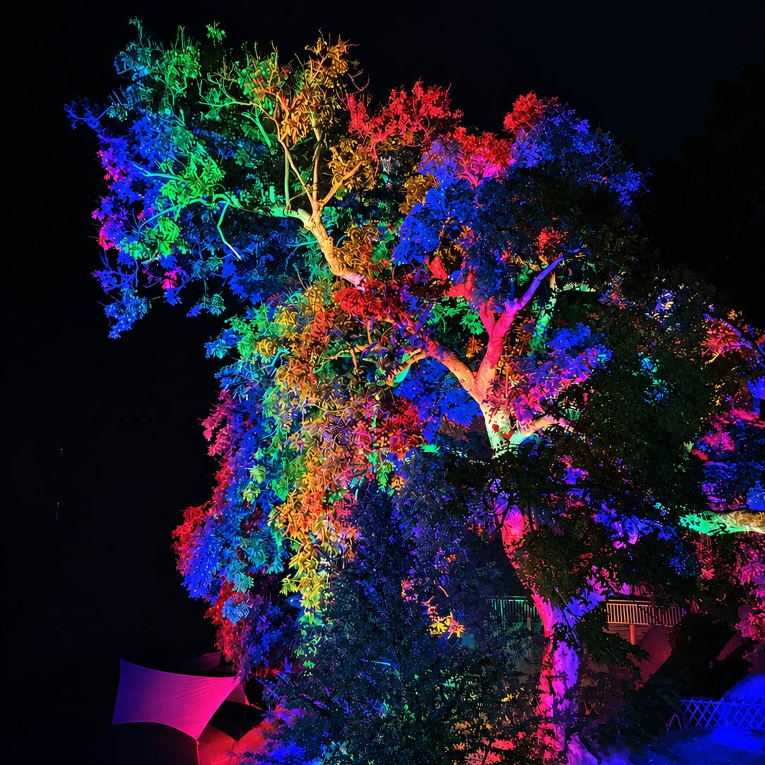 RGB LED Landscape Spot Light Outdoor Waterproof Tree Light - Pulens