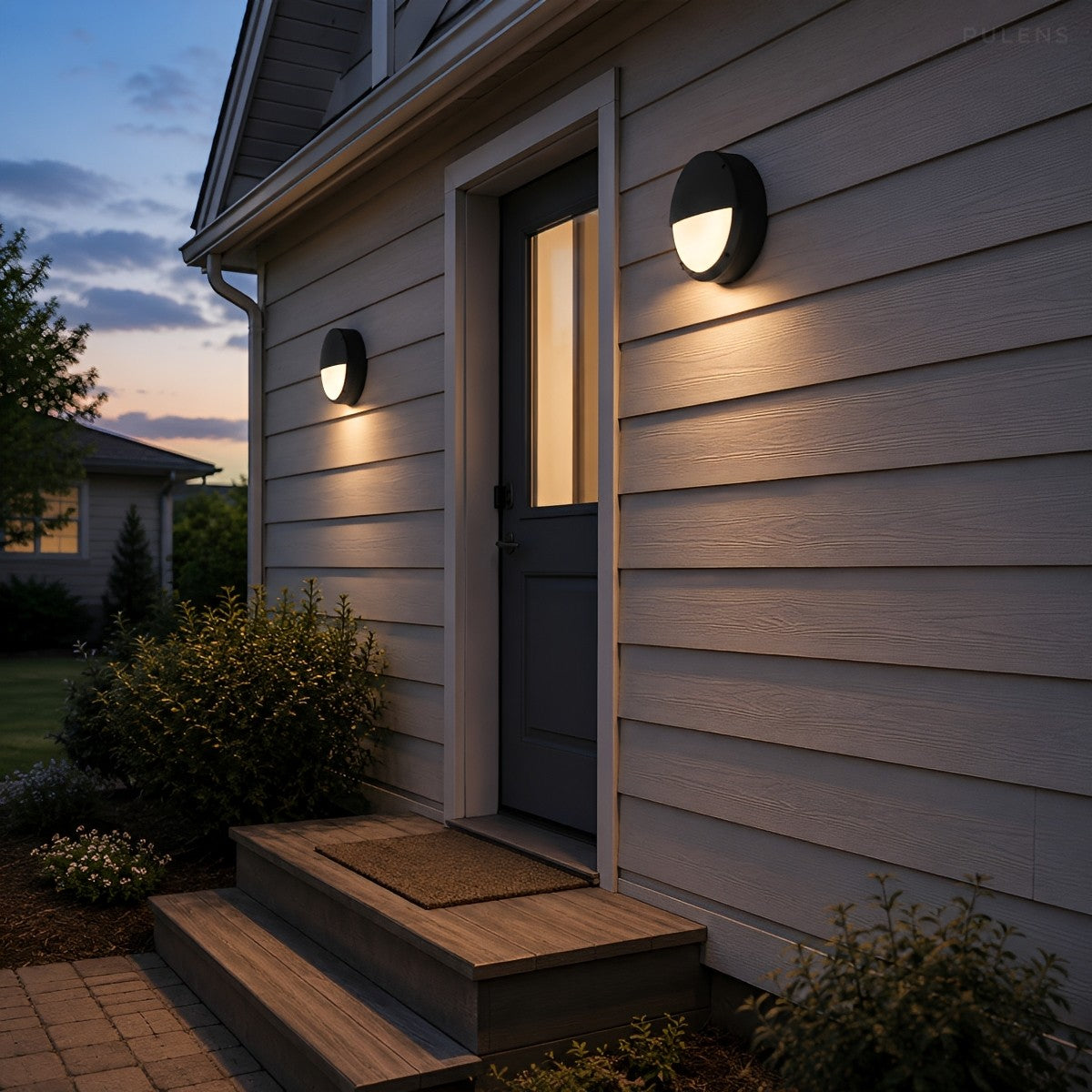 Waterproof Modern Round Outdoor Wall Light