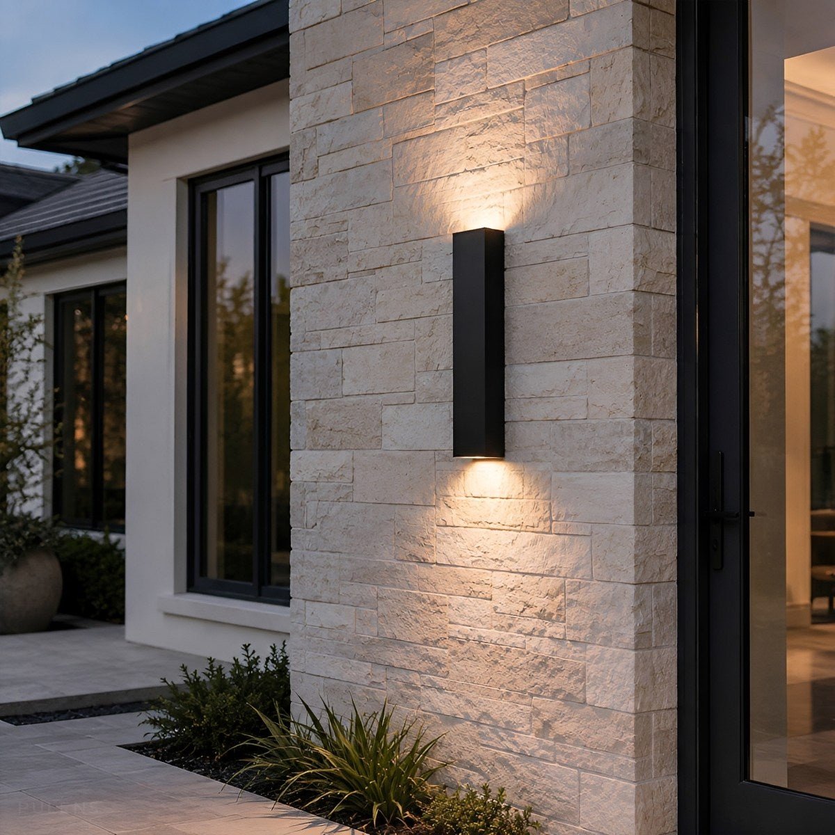Outdoor Up and Down Dimmable Waterproof Wall Light - Pulens