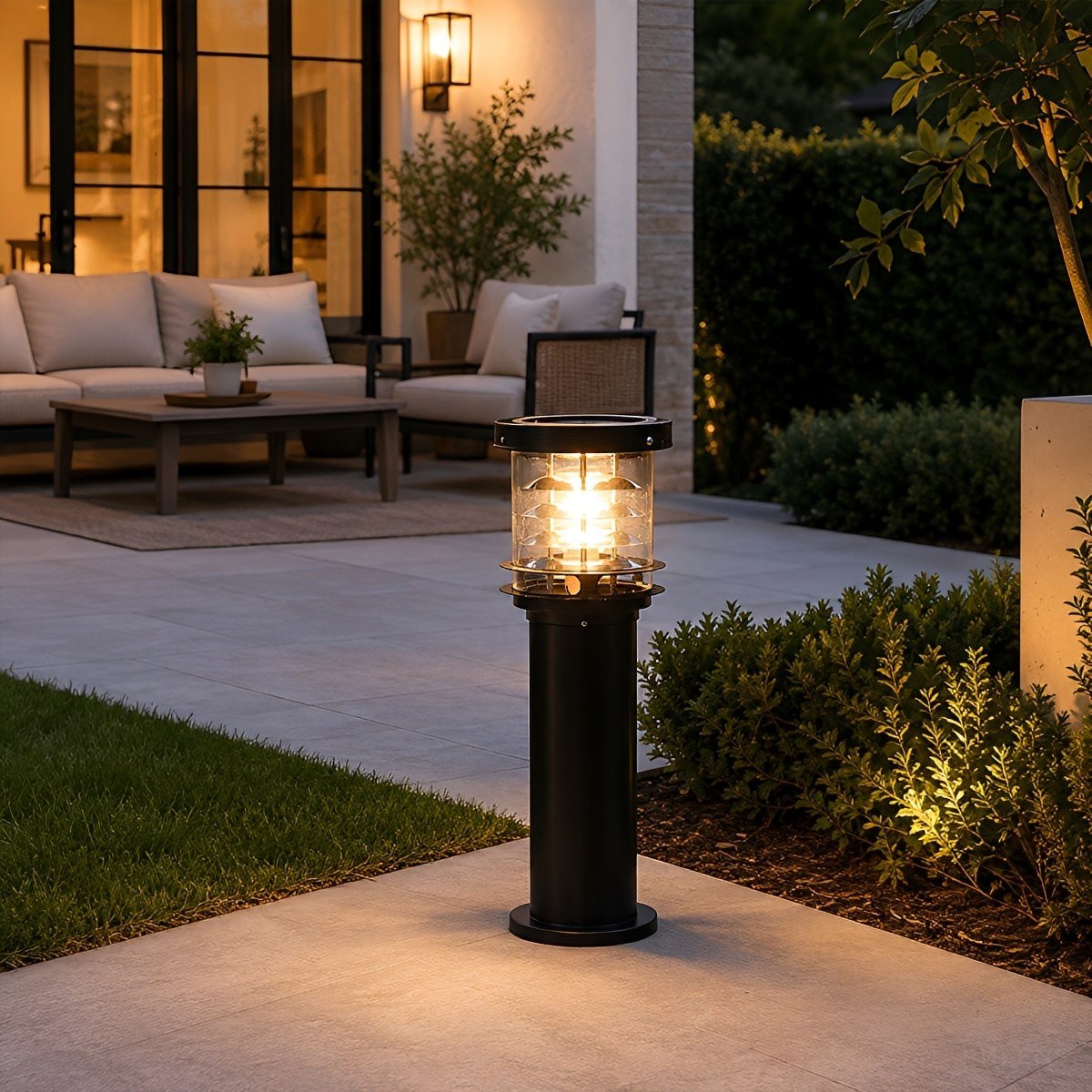 Waterproof Pagoda LED Outdoor Bollard Path Light - Pulens