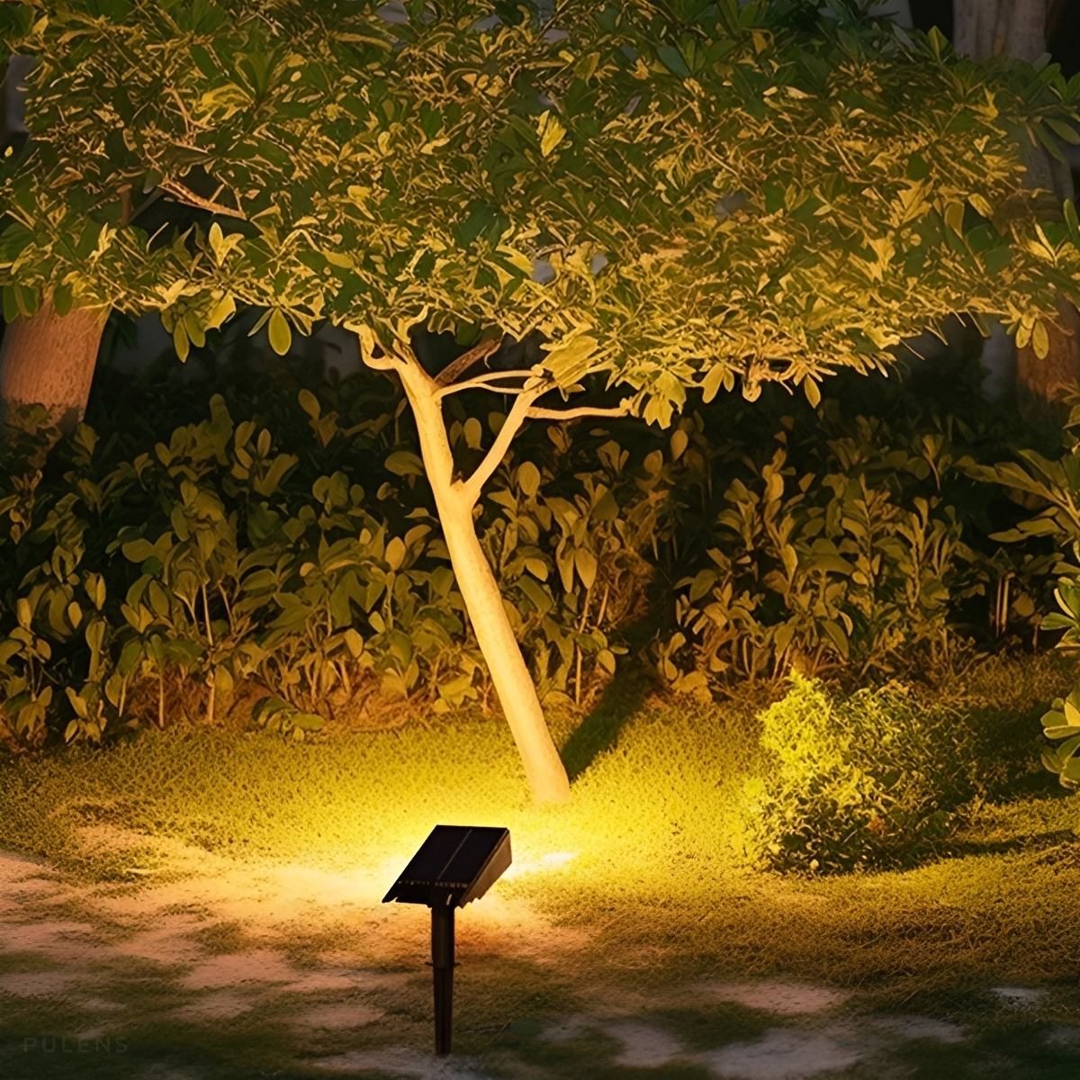 Waterproof Circular Beam LED Solar Spot Light Landscape Lighting - Pulens
