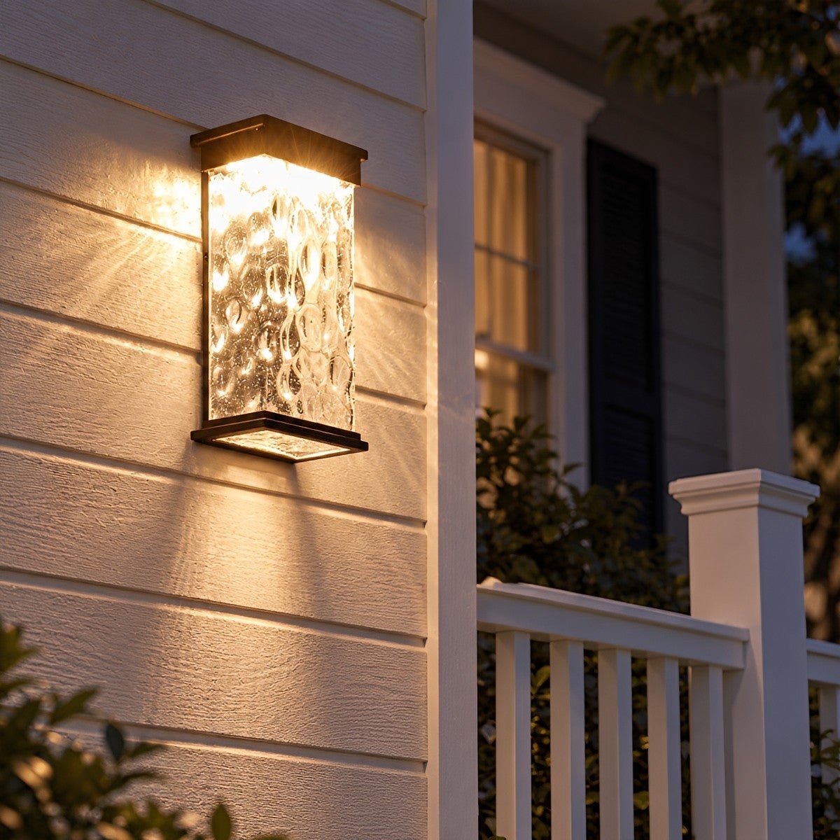 Modern Waterproof Water Wave LED Outdoor Wall Light - Pulens