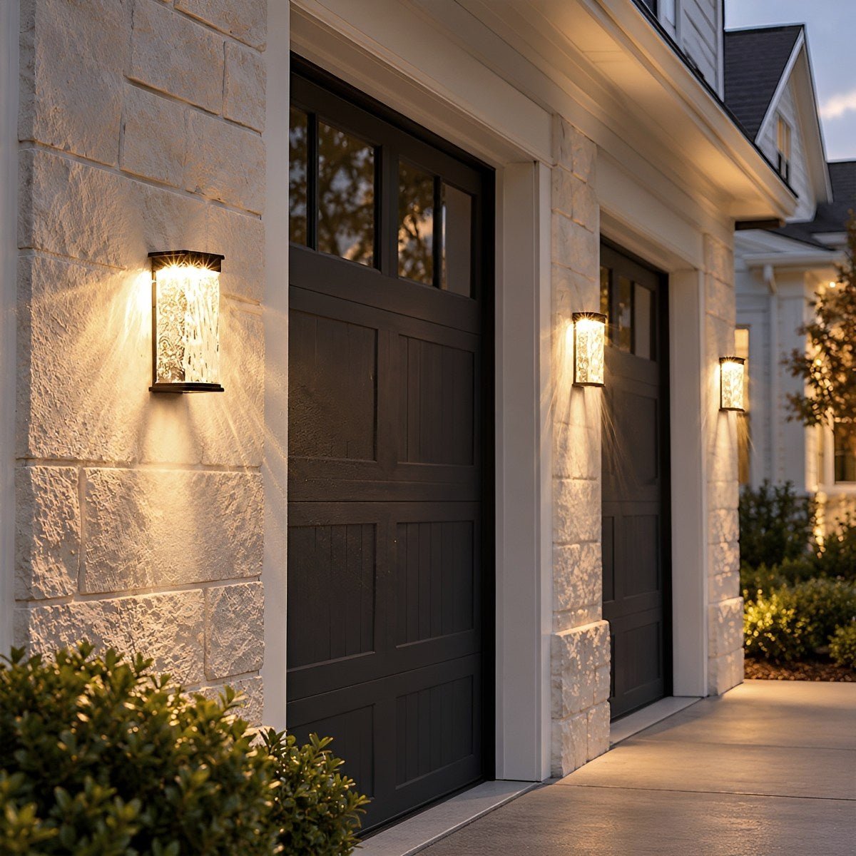 Modern Waterproof Water Wave LED Outdoor Wall Light - Pulens