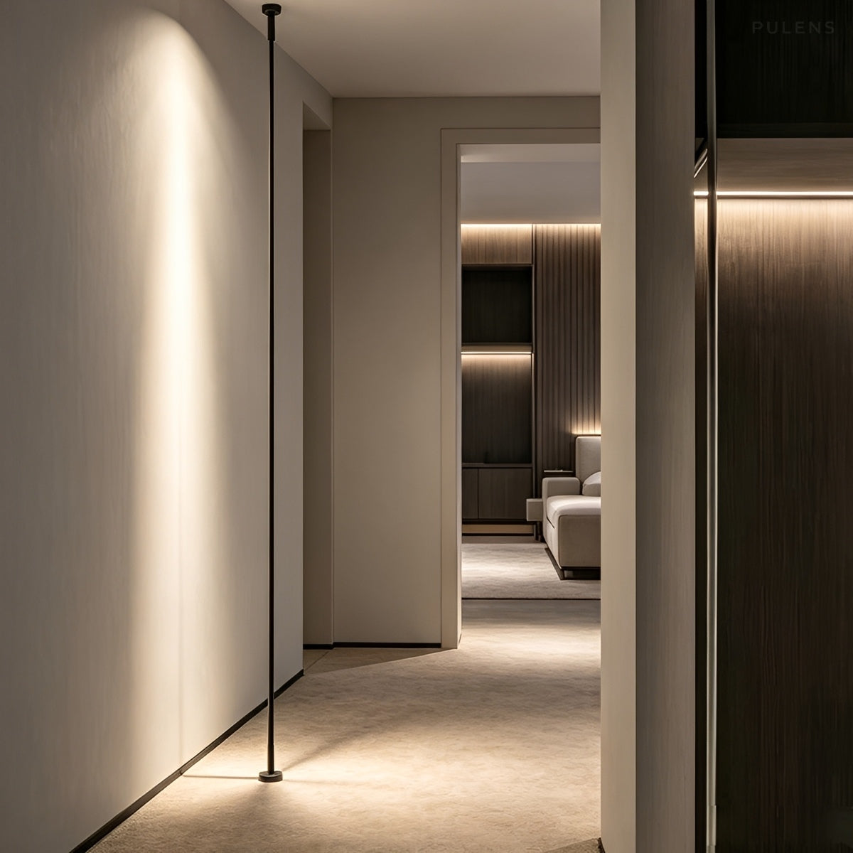 Modern Minimalist Linear LED Wall Sconce