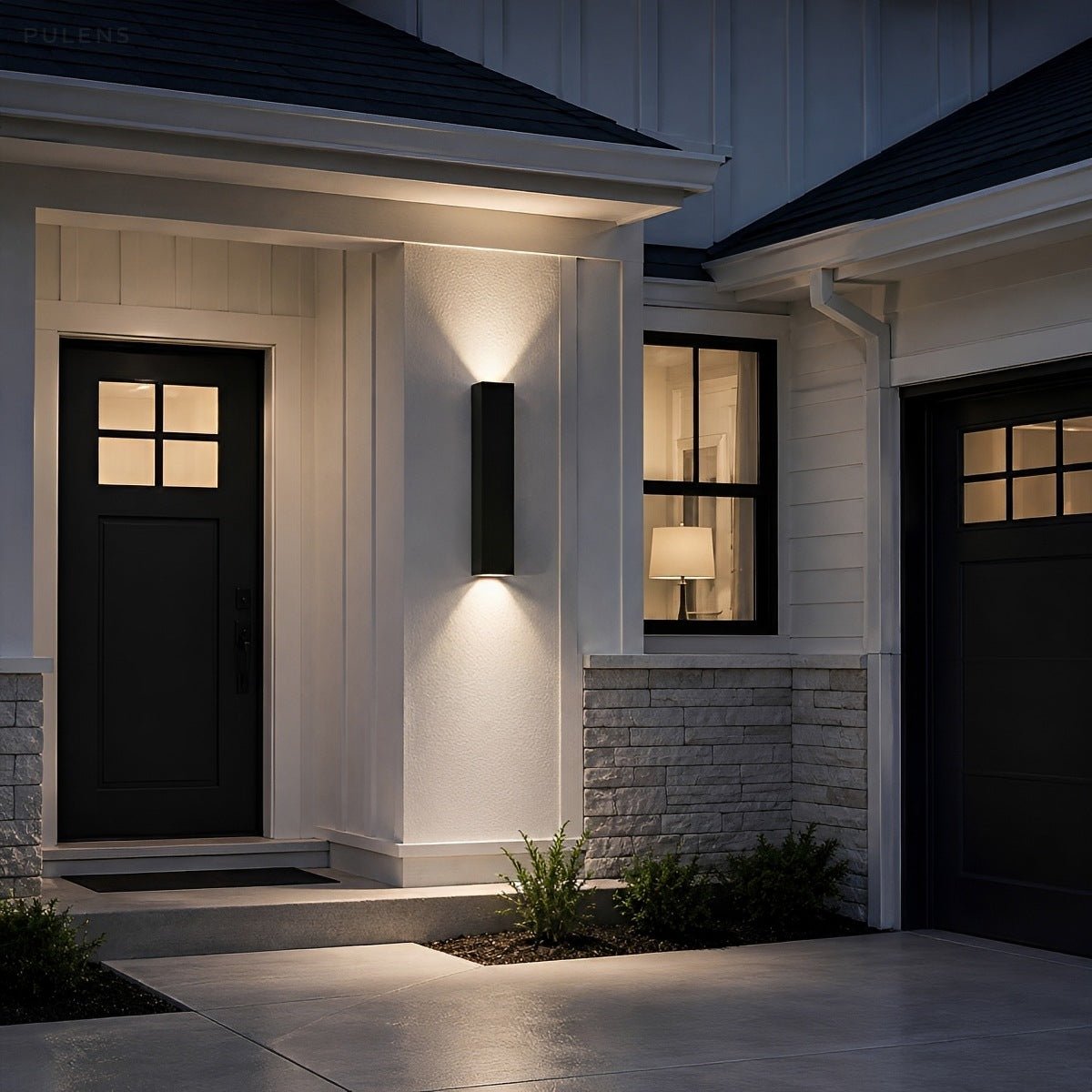 Outdoor Up and Down Dimmable Waterproof Wall Light - Pulens