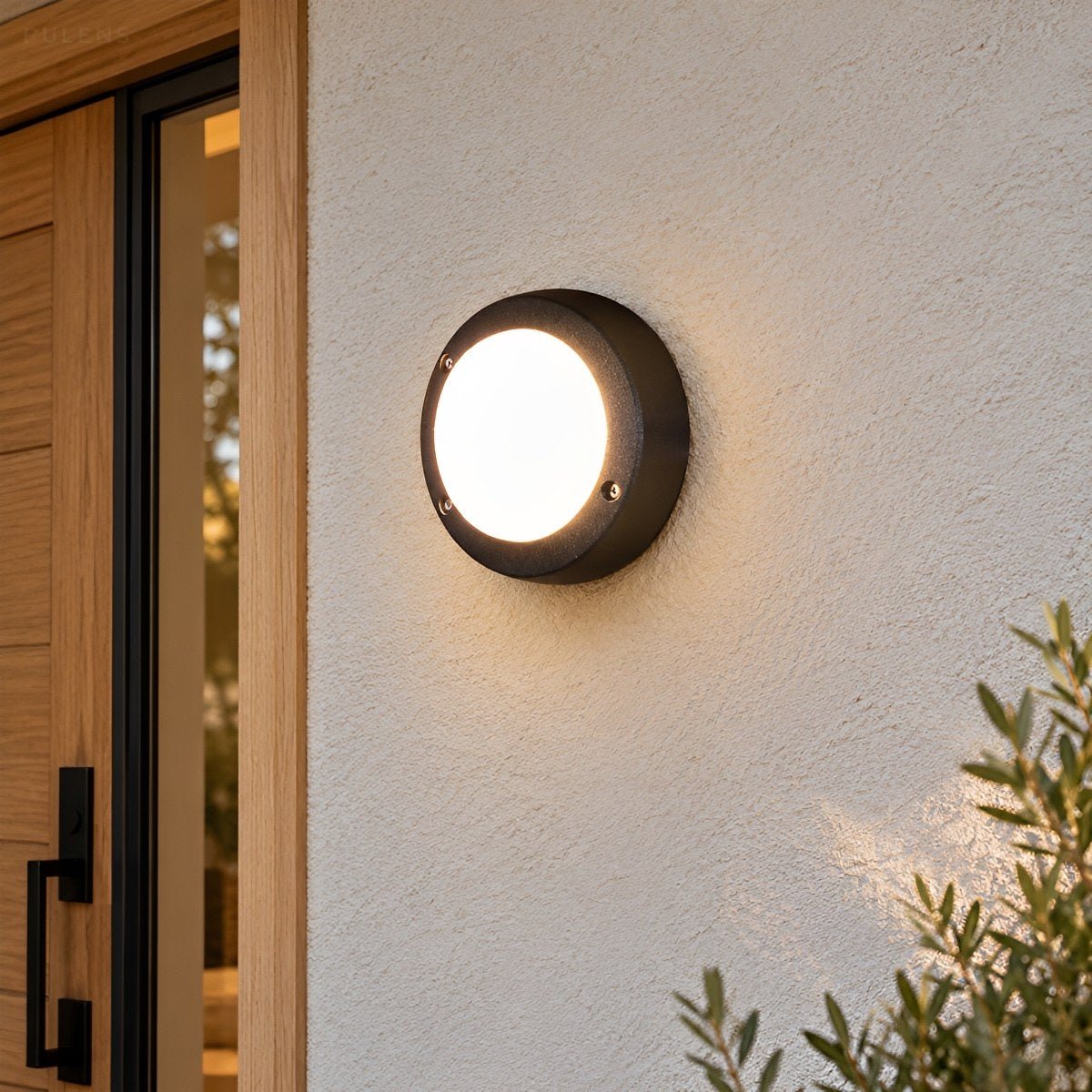 Waterproof Modern Round Outdoor Wall Light - Pulens