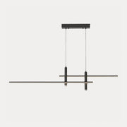 Modern Minimalist Dimmable LED Linear Pendant Light - Pulens