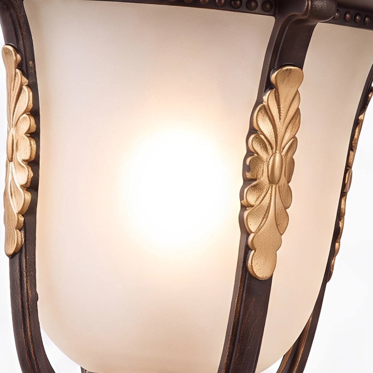 Dimmable Shepherd Hook Coach Outdoor Wall Light - Pulens