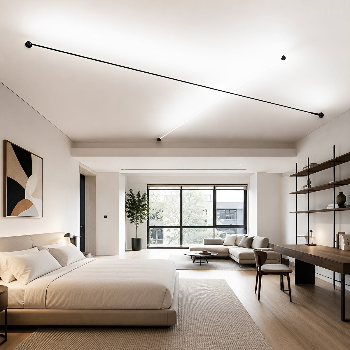 Modern Minimalist Linear LED Wall Sconce