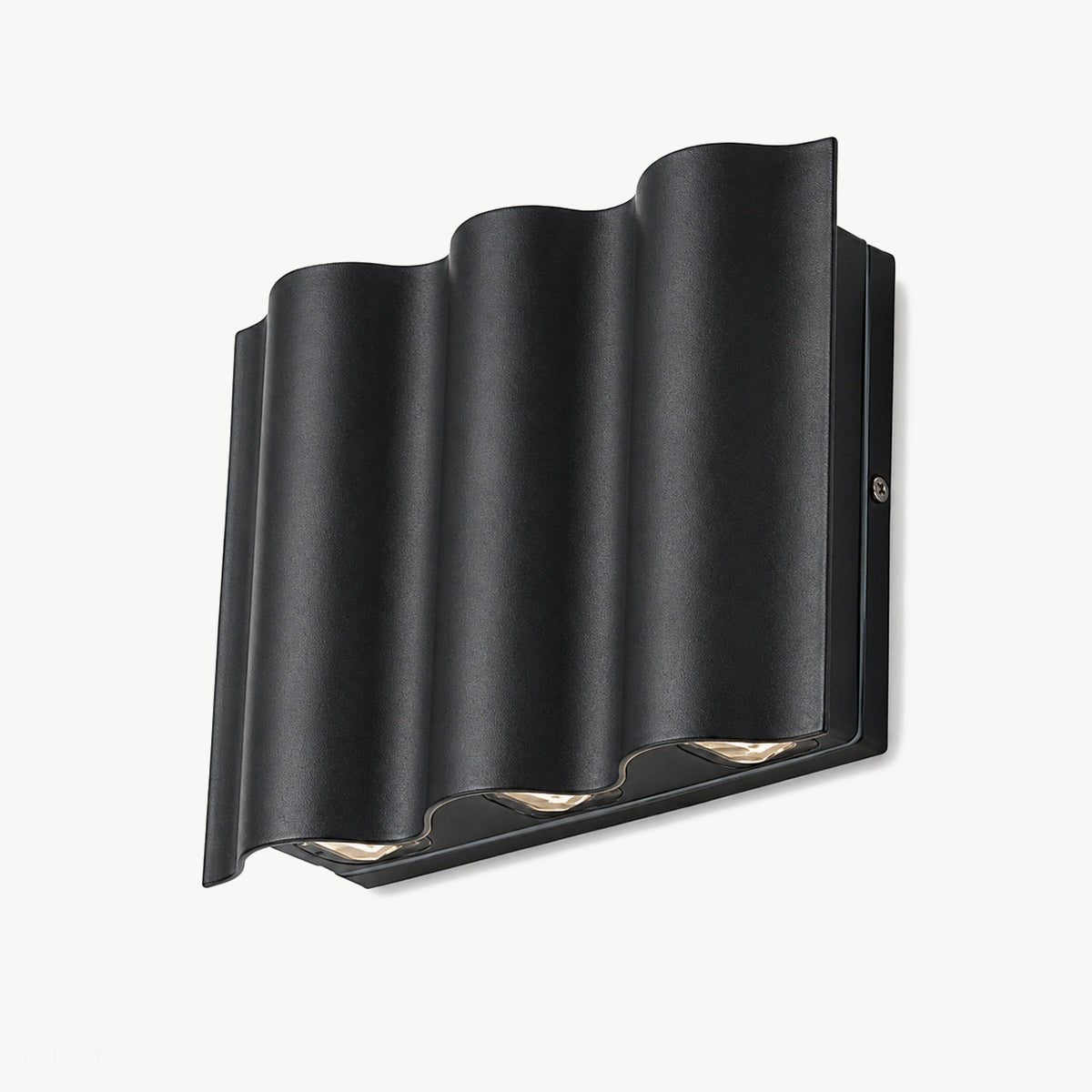 Waterproof Modern Vertical-Beam Up & Down Outdoor Wall Light - Pulens