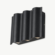Waterproof Modern Vertical-Beam Up & Down Outdoor Wall Light - Pulens