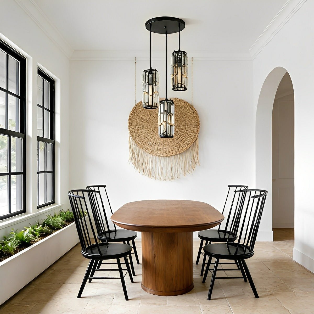 Dimmable Cascade Crystal Pendant Chandelier - Pulens