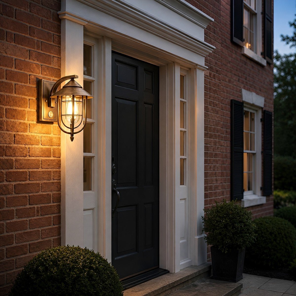 Vintage Outdoor Wall Light Motion Sensor & Dimmable - Pulens