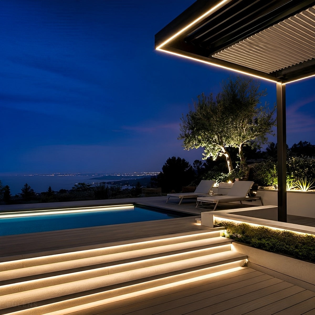 DC24V Recessed LED Strip Light Waterproof