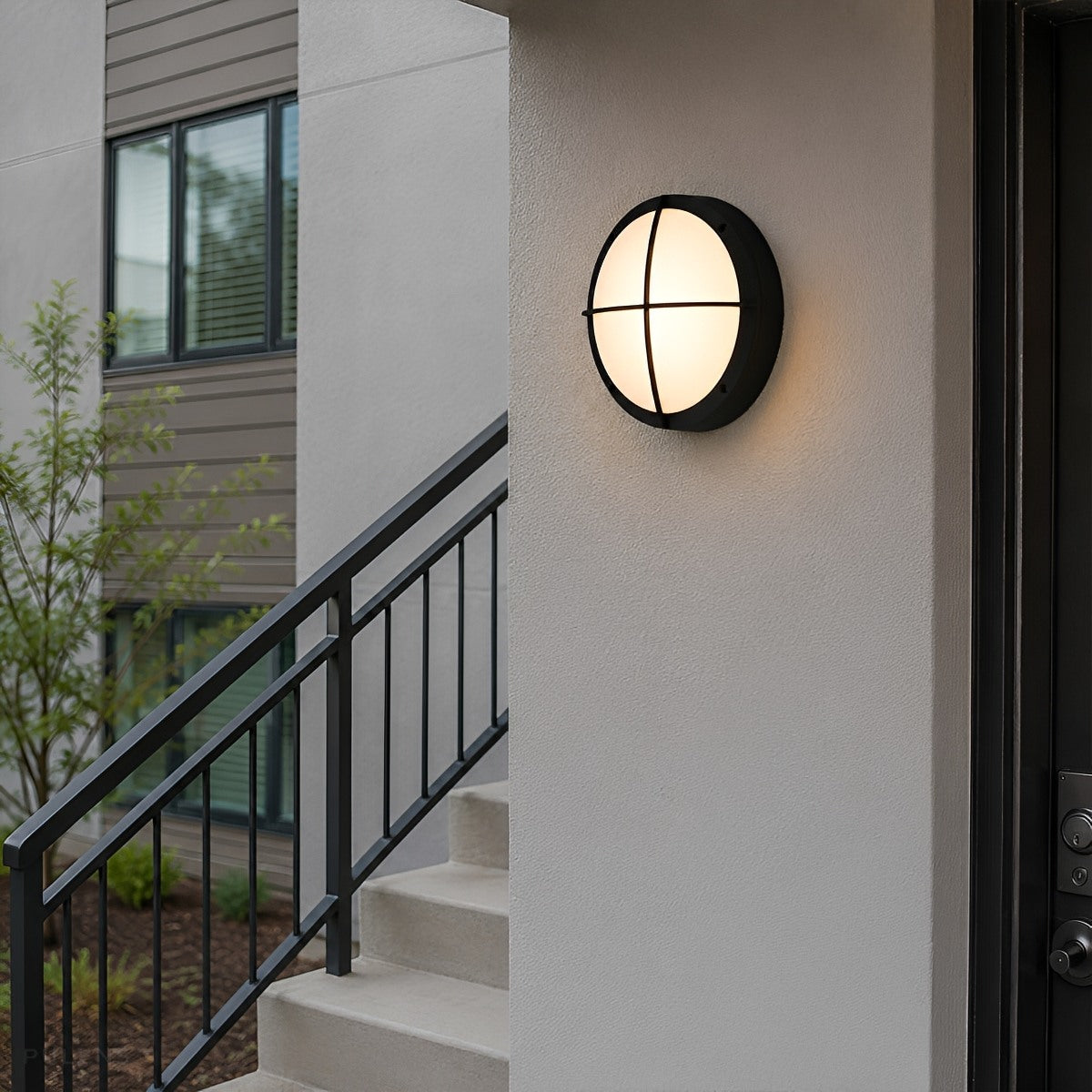 Waterproof Modern Round Outdoor Wall Light