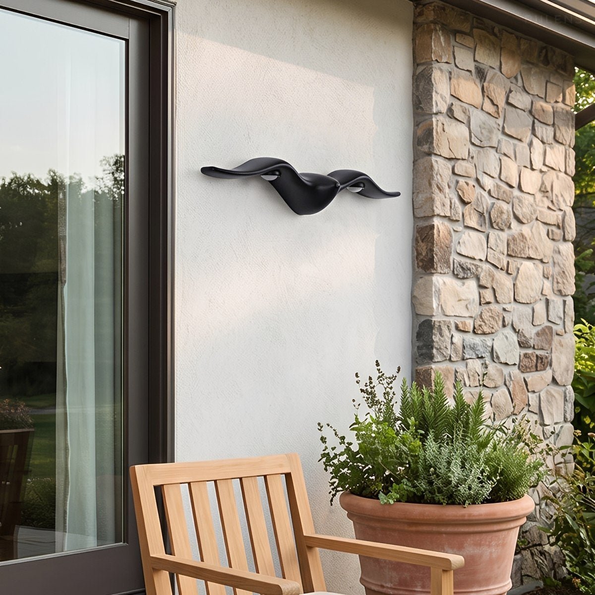Waterproof Modern Animal Shape LED Outdoor Wall Light - Pulens
