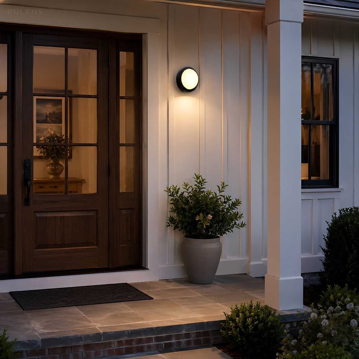 Waterproof Modern Round Outdoor Wall Light