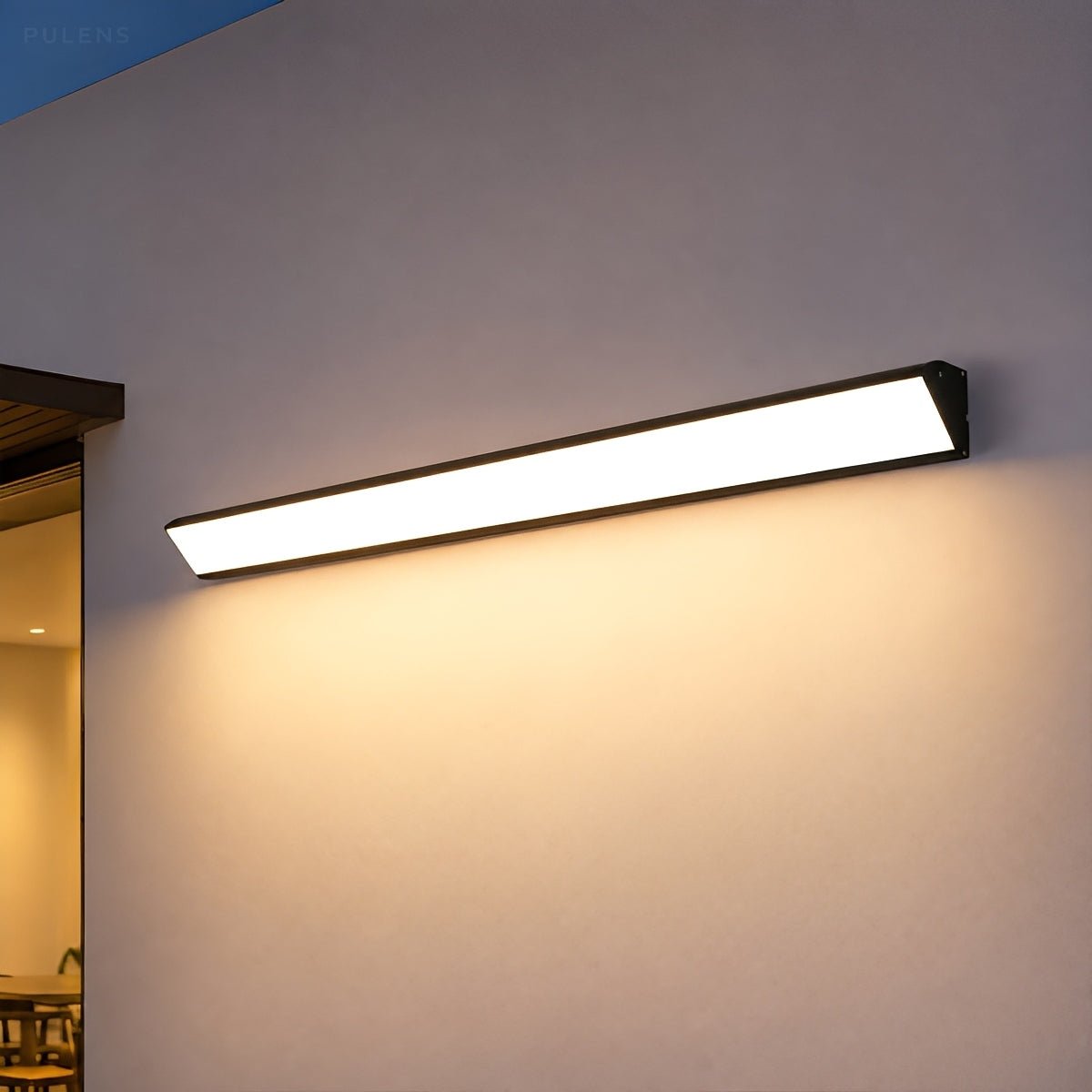 Waterproof Outdoor Modern Linear LED Outdoor Wall Light - Pulens