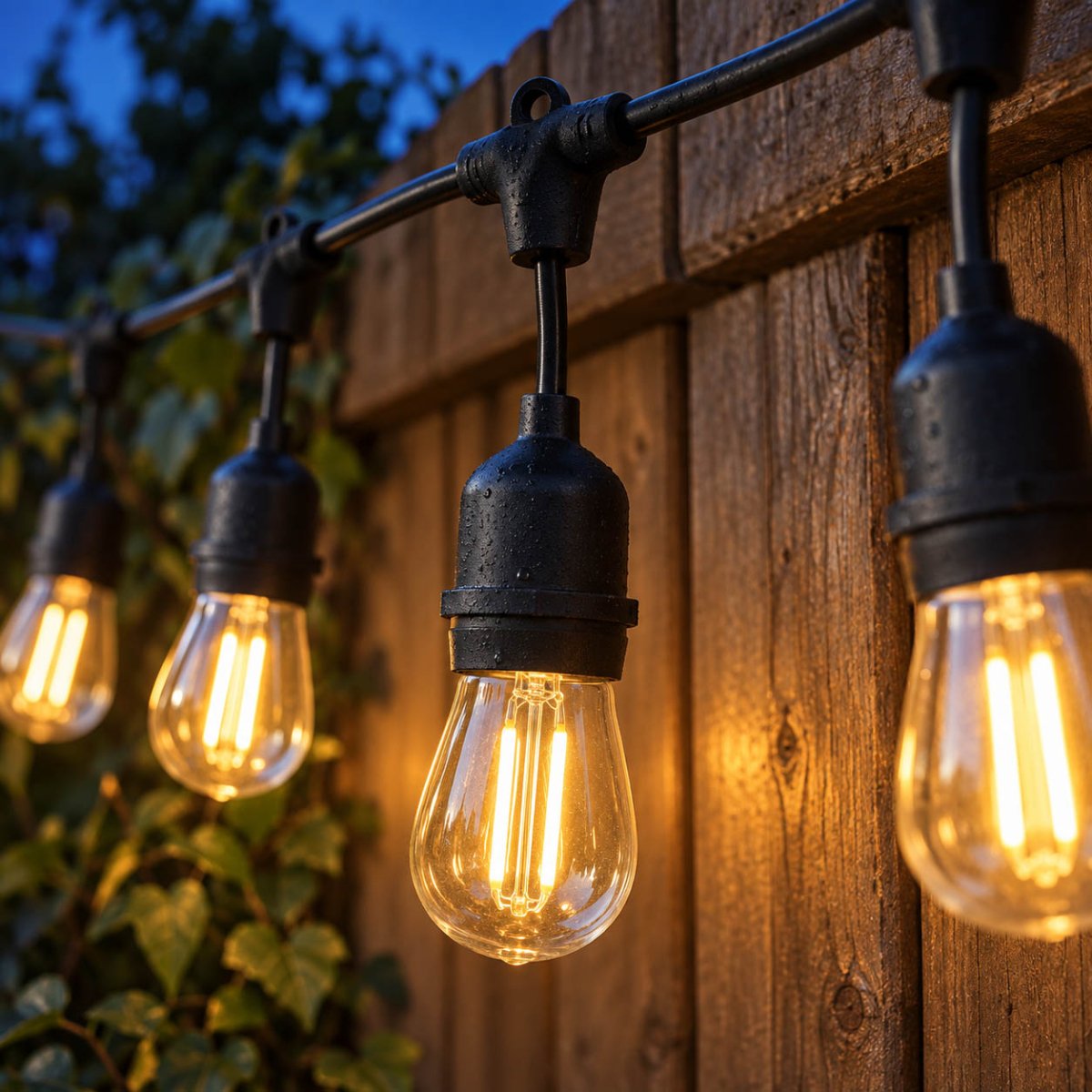 Waterproof Edison Bulb LED Outdoor String Lights - Pulens