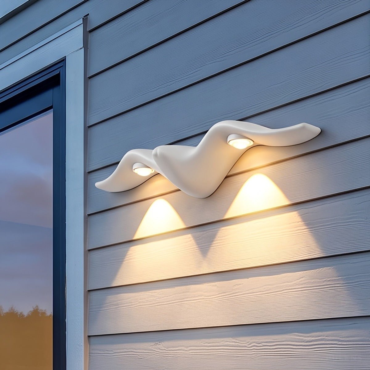 Waterproof Modern Animal Shape LED Outdoor Wall Light - Pulens