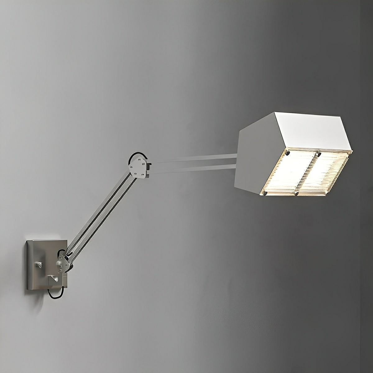 Vintage Metal Punk Swing Arm LED Wall Sconces