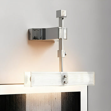 Modern Minimalist Metal Punk Mirror LED Wall Sconces