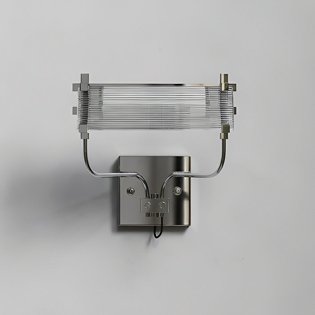 Modern Minimalist Metal Punk Roof-Shaped LED Wall Sconces