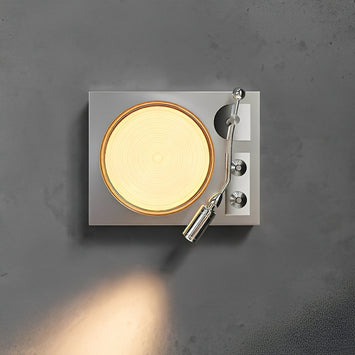 Modern Minimalist Metal Punk Radio-Shaped LED Wall Sconces