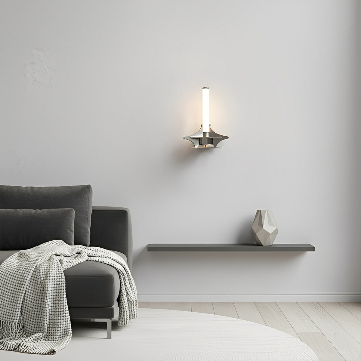 Modern Minimalist Metal Punk Geometric LED Wall Ambient Lights
