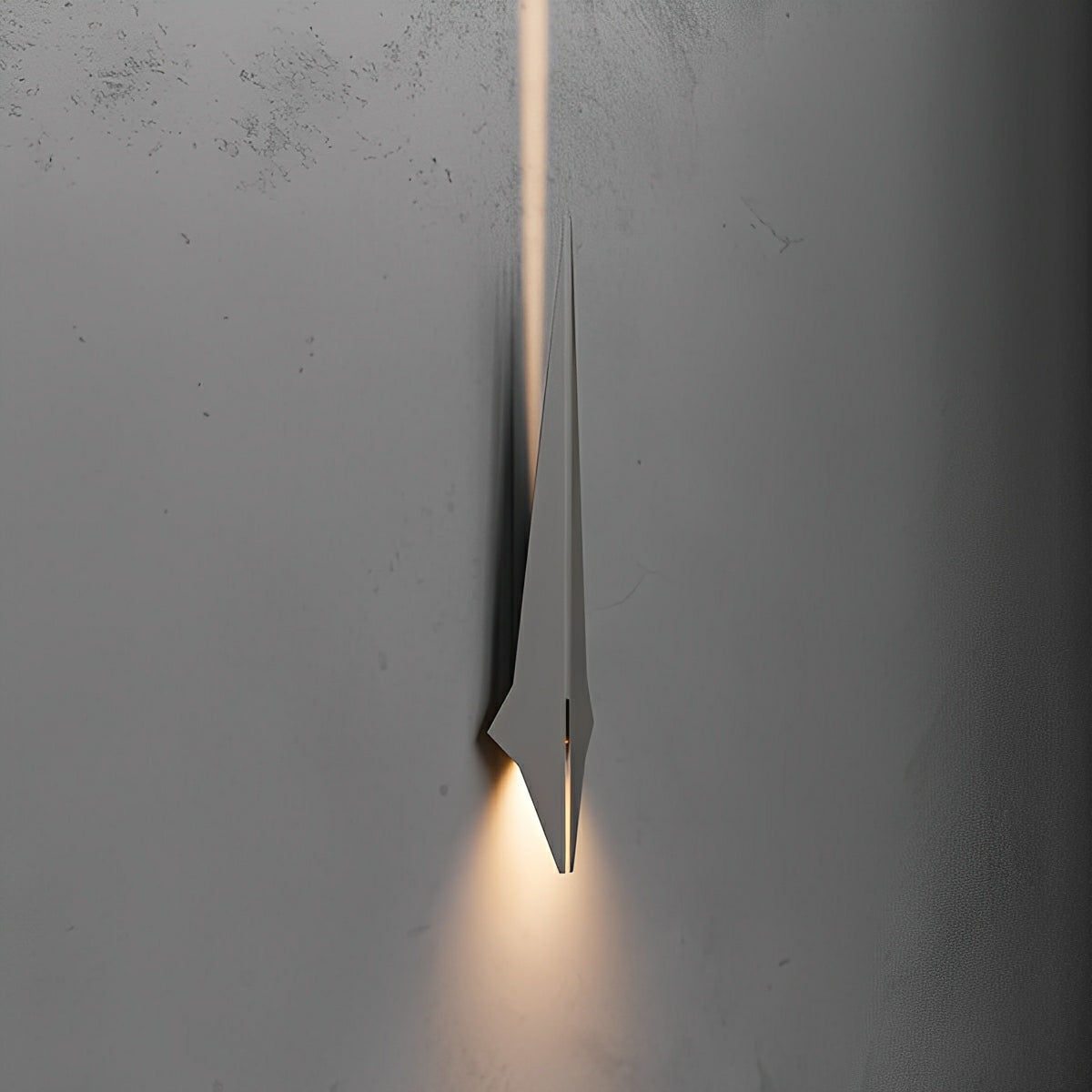 Modern Minimalist Metal Samurai's Sword LED Wall Sconces