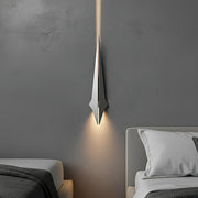 Modern Minimalist Metal Samurai's Sword LED Wall Sconces