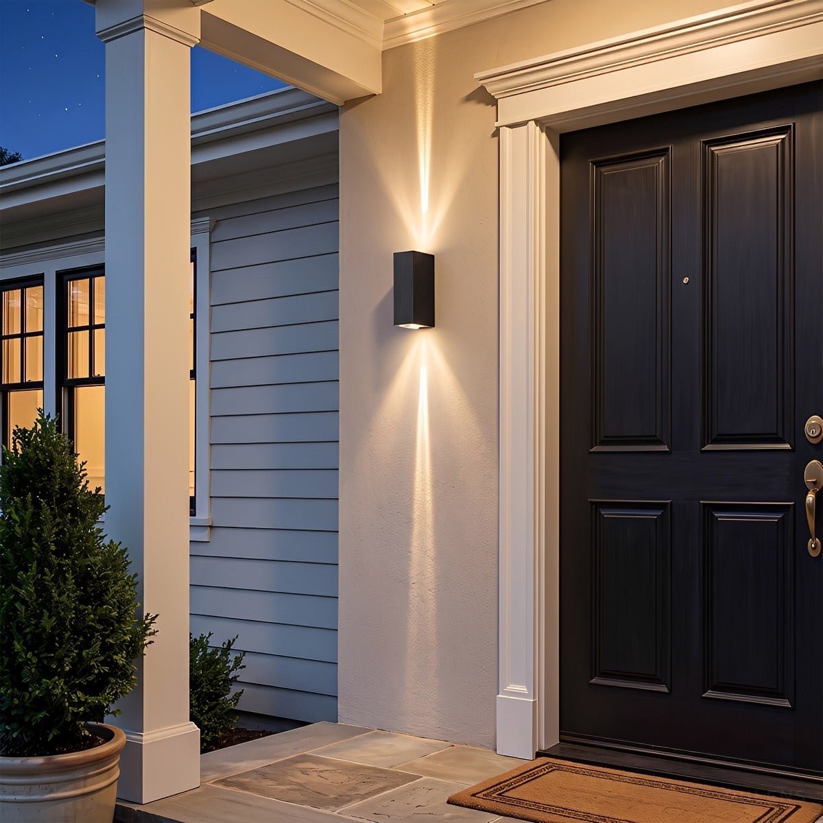 Waterproof Modern Up Down LED Outdoor Wall Light - Pulens