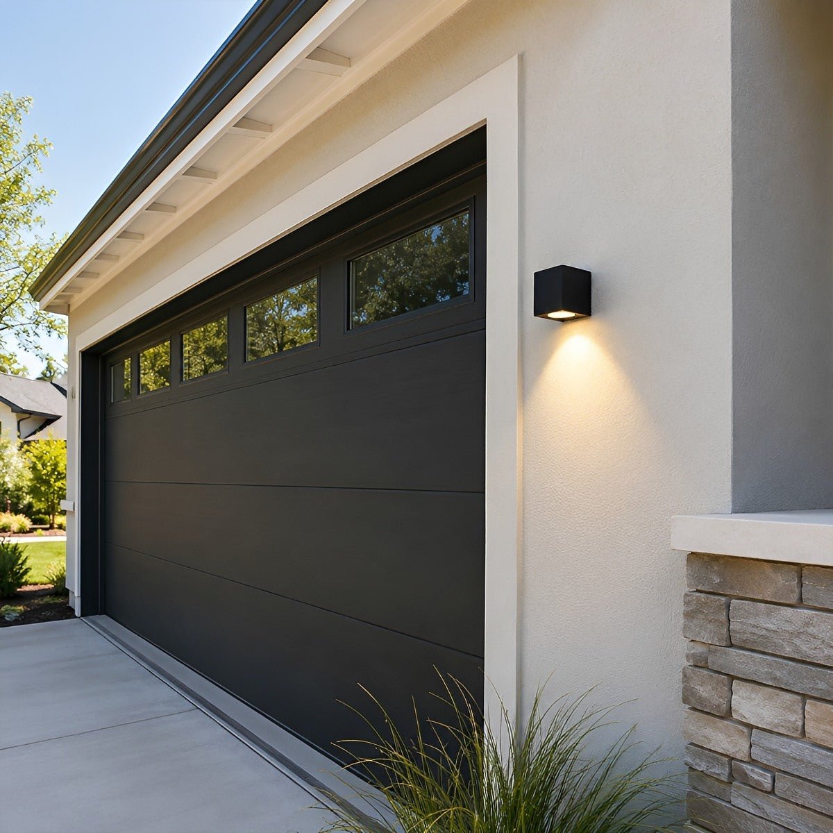 Waterproof Modern Rectangular LED Outdoor Wall Light - Pulens