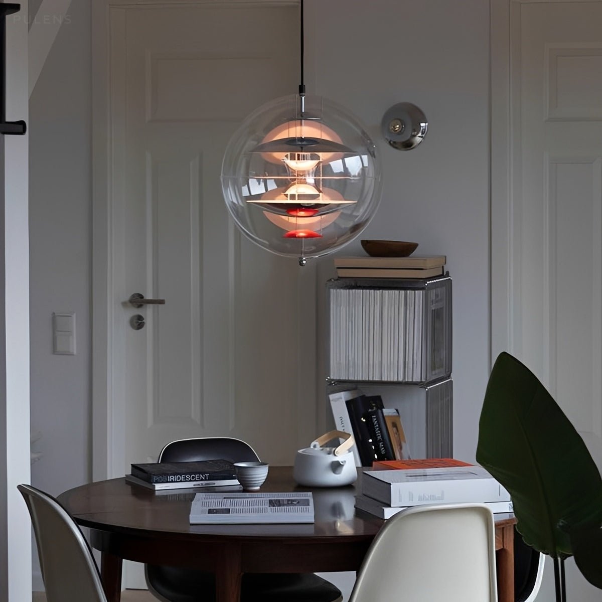 Dimmable Modern Orb Globe Pendant Light - Pulens