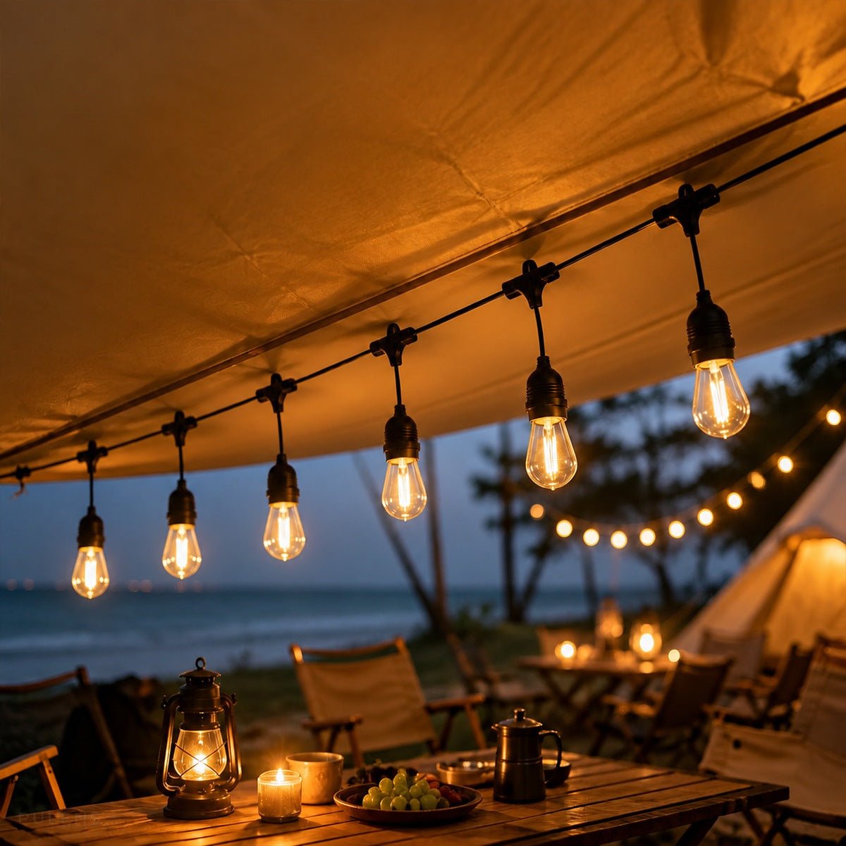 Waterproof Edison Bulb LED Outdoor String Lights - Pulens