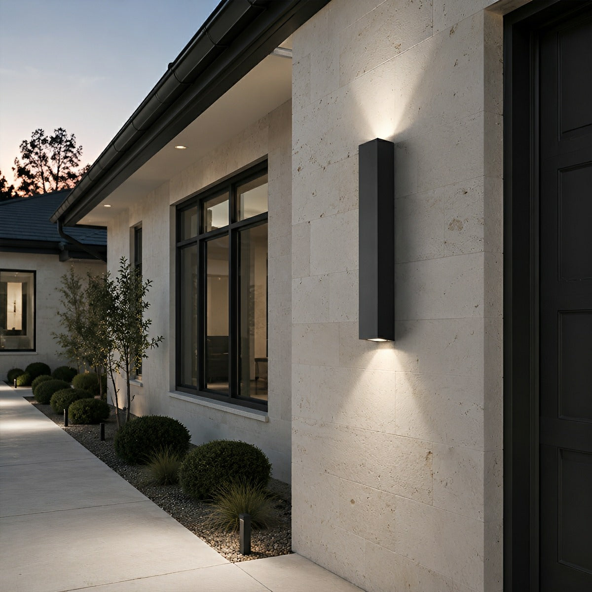 Outdoor Up and Down Dimmable Waterproof Wall Light