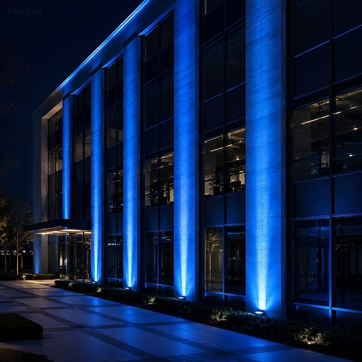 Waterproof High-Power LED Architectural Spotlight Outdoor Building Uplighting - Pulens