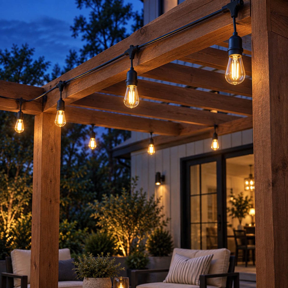 Waterproof Edison Bulb LED Outdoor String Lights - Pulens