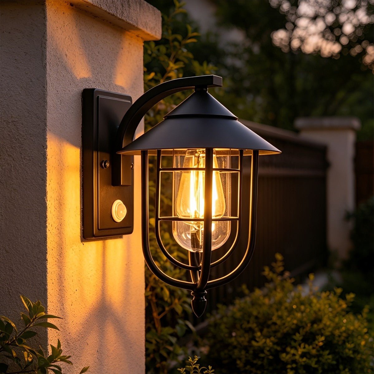 Vintage Outdoor Wall Light Motion Sensor & Dimmable - Pulens