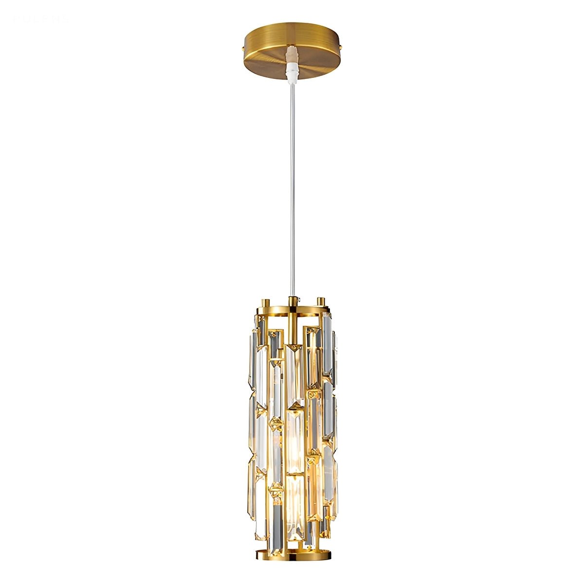Dimmable Cascade Crystal Pendant Chandelier - Pulens