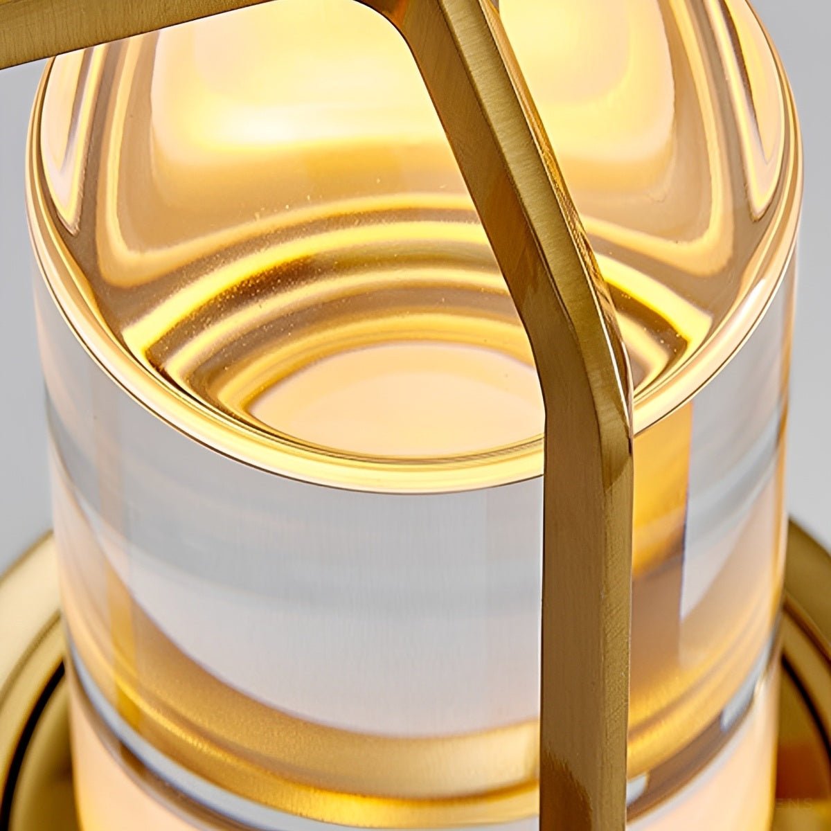 Portable Lantern Cage Table Lamp with Touch Dimming - Pulens