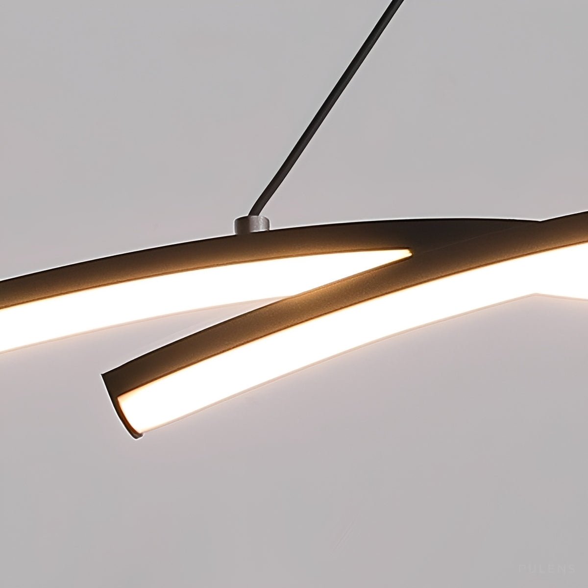 Dimmable Modern Double Wave LED Pendant Light - Pulens