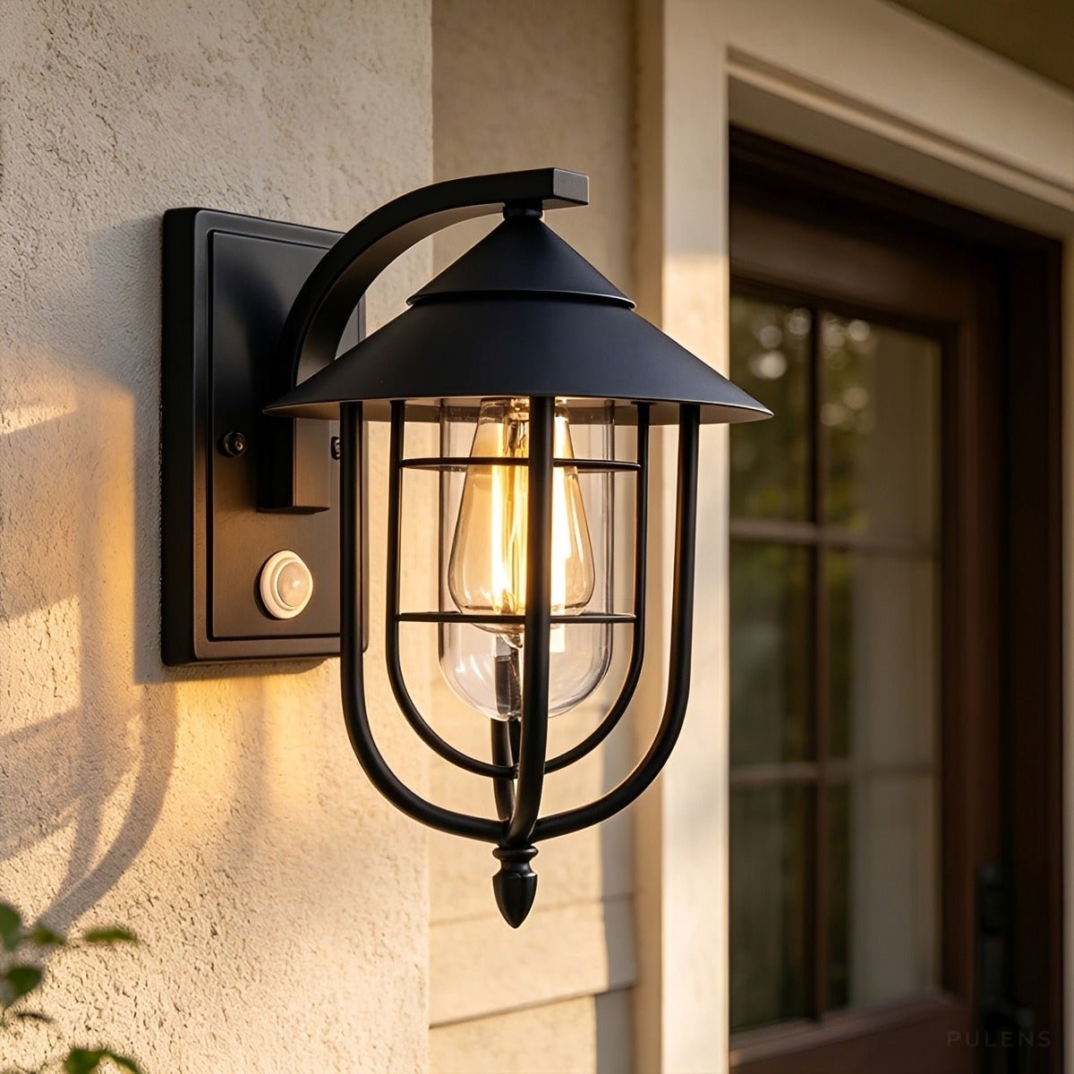 Vintage Outdoor Wall Light Motion Sensor & Dimmable - Pulens