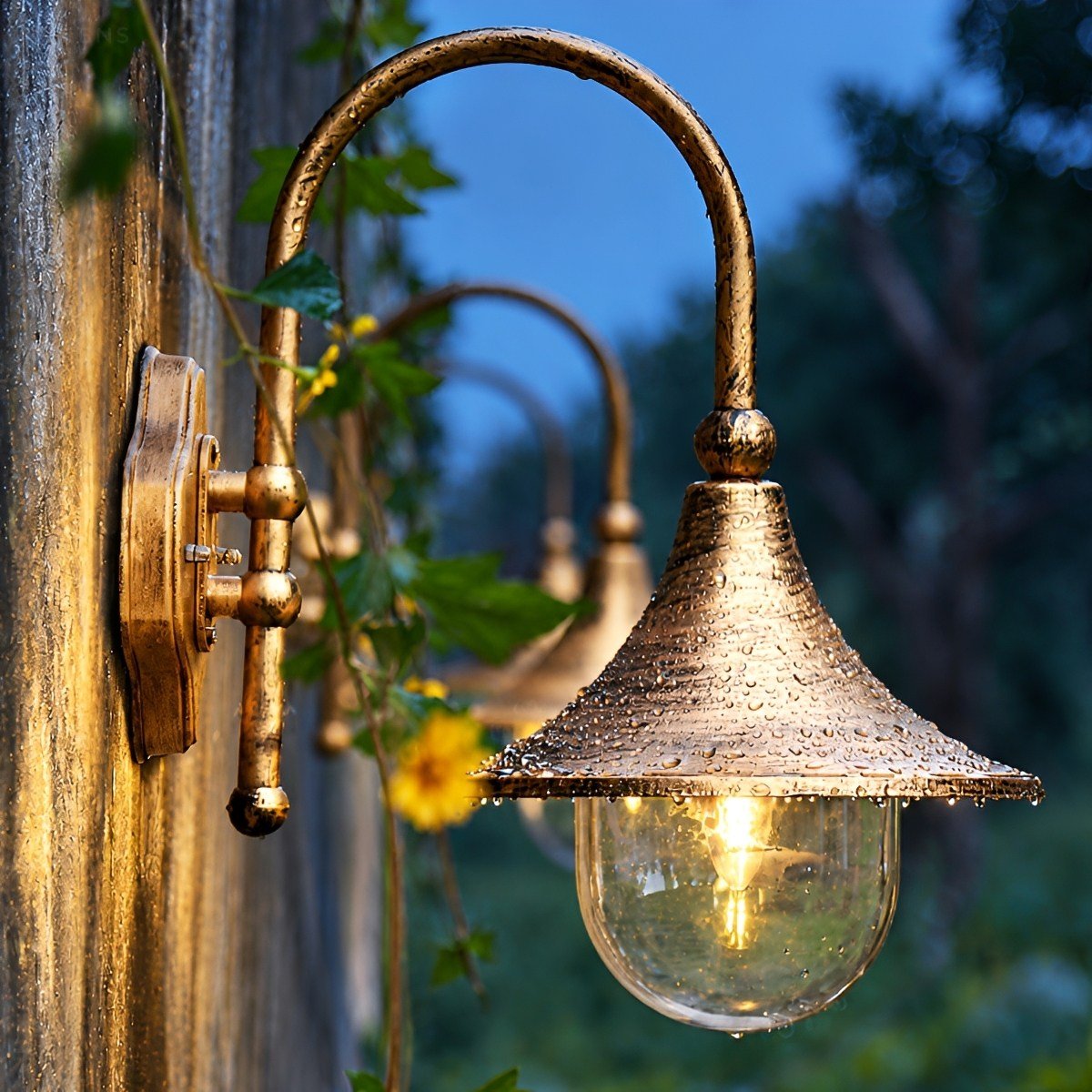 Dimmable Gooseneck Barn Outdoor Wall Light - Pulens
